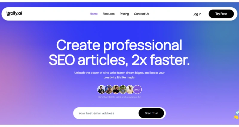 Trolly.ai - AI Tool Preview