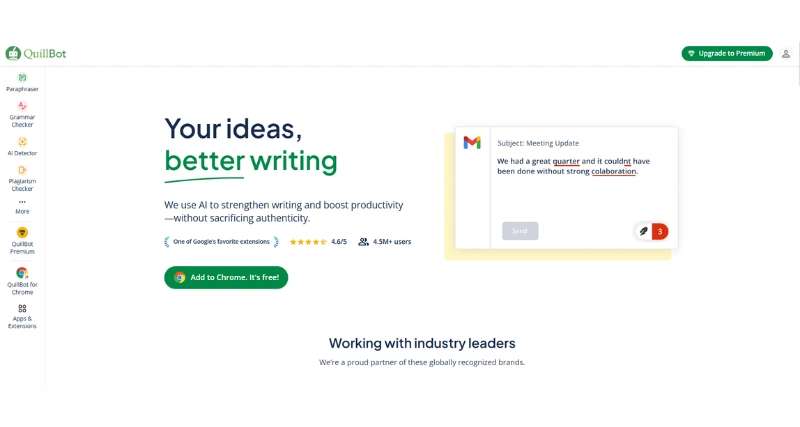 Quillbot - AI Tool Preview