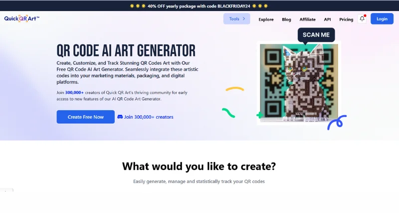 QuickQR Art - AI Tool Preview