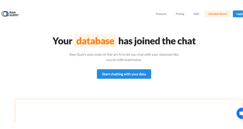 RAW QUERY - AI Tool Preview