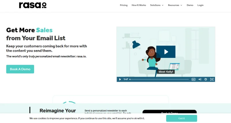 rasa.io - AI Tool Preview