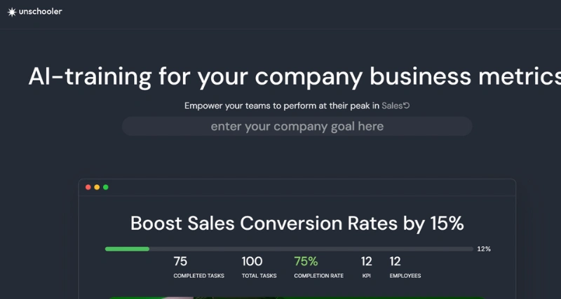 Unschooler.me - AI Tool Preview