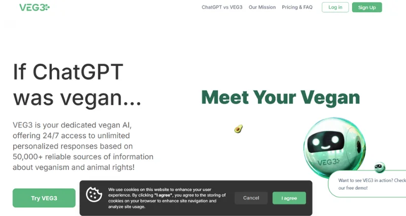VEG3 - AI Tool Preview