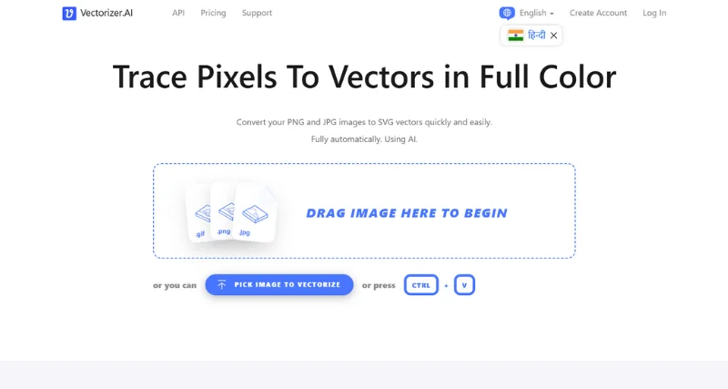 Vectorizer AI - AI Tool Preview