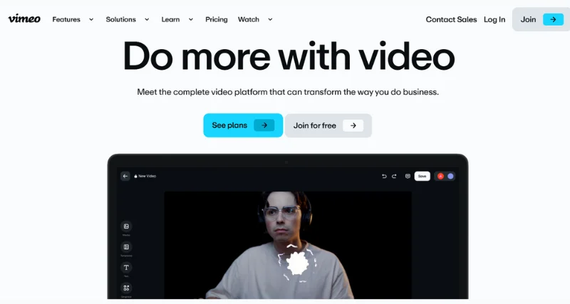 Vimeo AI - AI Tool Preview