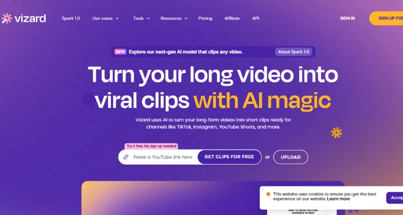 Vizard - AI Tool Preview