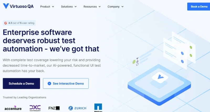 Virtuoso QA - AI Tool Preview