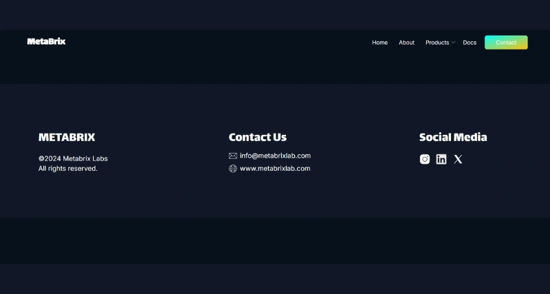 MetaBrix - AI Tool Preview