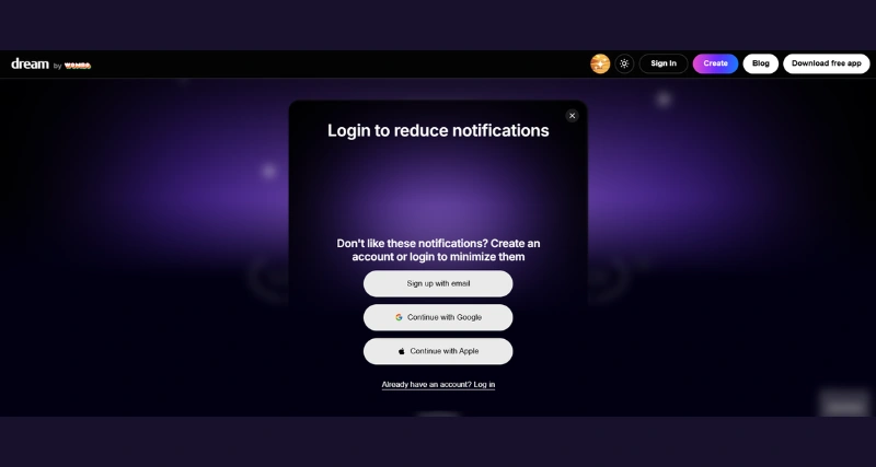 Wombo - AI Tool Preview
