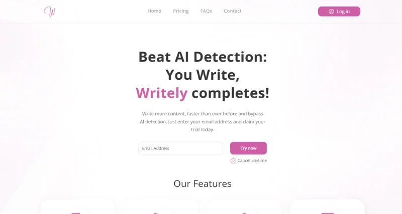 Writely - AI Tool Preview