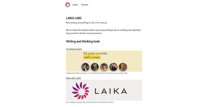 Writewithlaika - AI Tool Preview