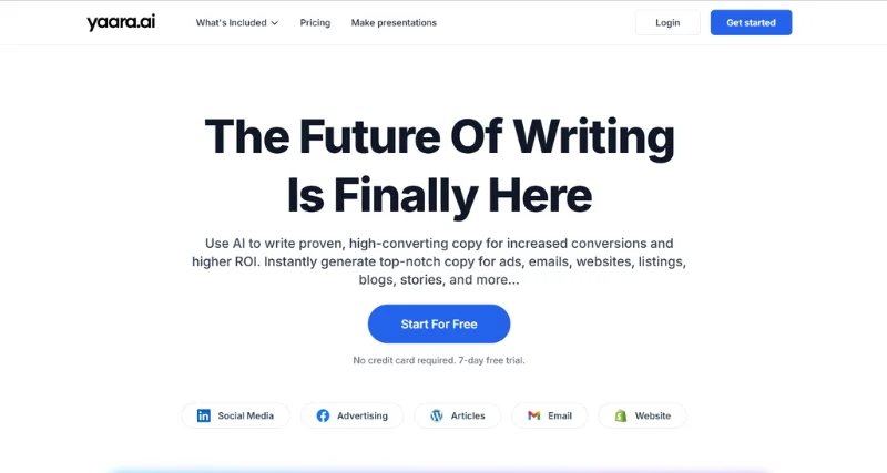 Yaara AI - AI Tool Preview