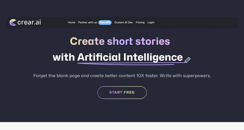 Crear AI - AI Tool Preview