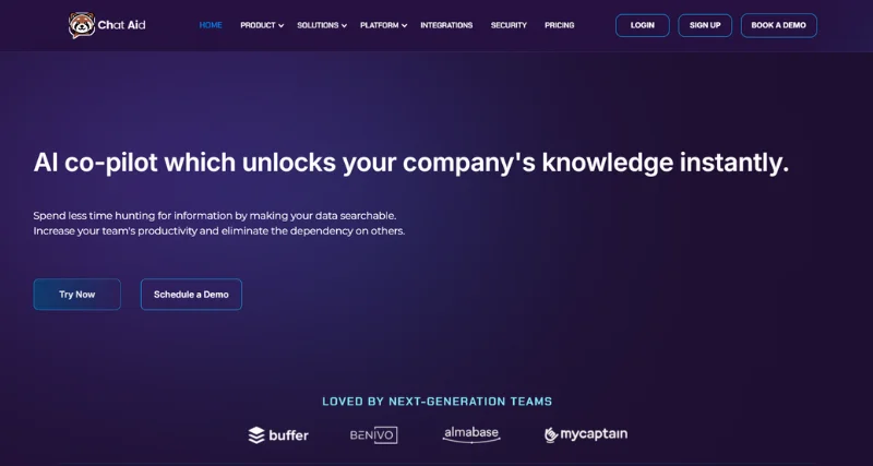 Chat Aid - AI Tool Preview