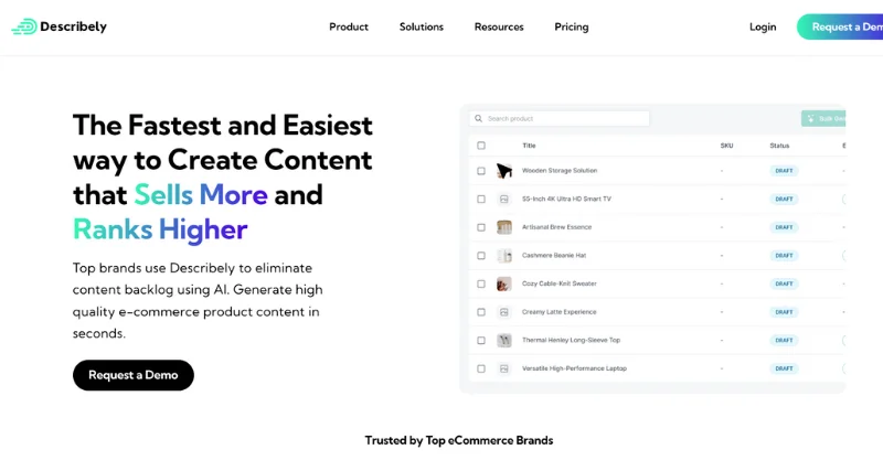 Describely.ai - AI Tool Preview