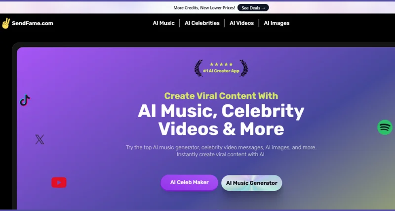 SendFame - AI Tool Preview