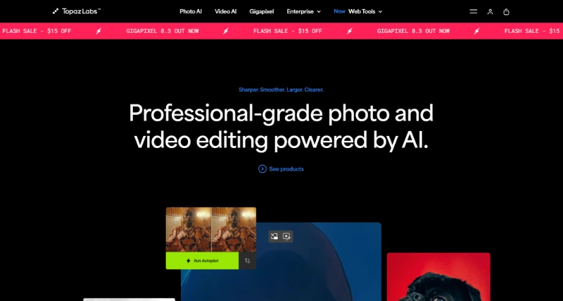 TopazLabs - AI Tool Preview