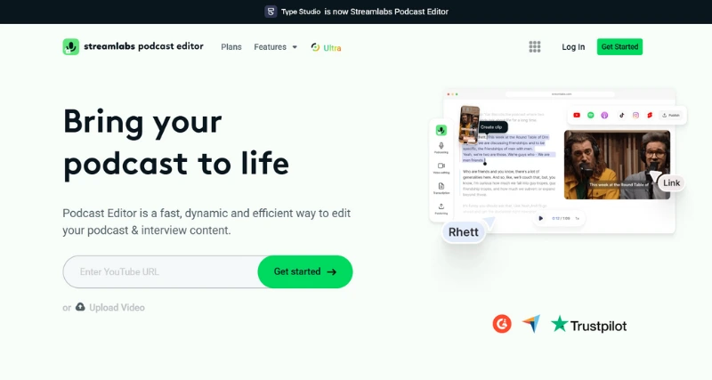 Streamlabs Podcast - AI Tool Preview
