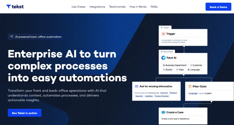 Tekst.ai - AI Tool Preview