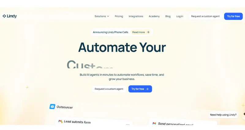 Lindy - AI Tool Preview