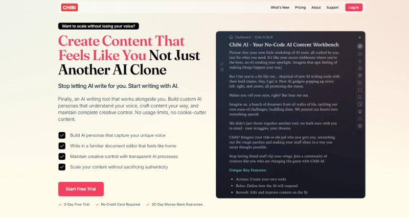 Chibi - AI Tool Preview