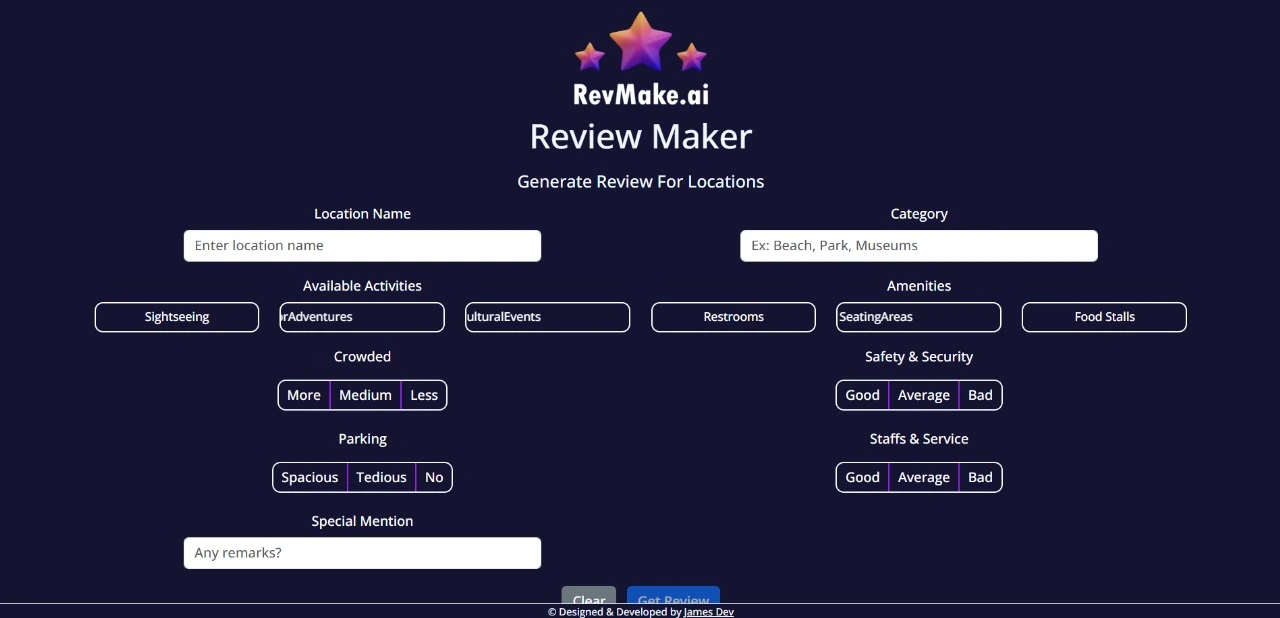 RevMake AI - AI Tool Preview