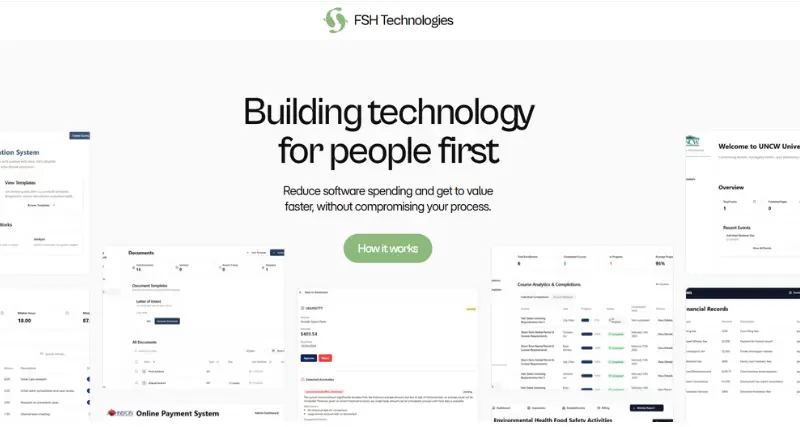 Fsh technologies - AI Tool Preview