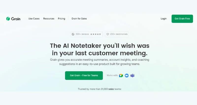Grain - AI Tool Preview