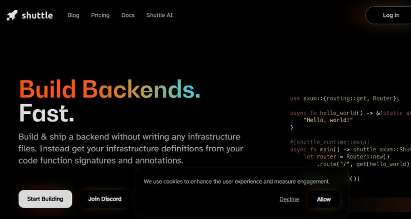 Shuttle - AI Tool Preview