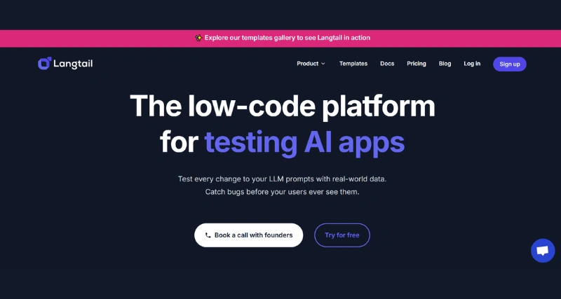 Langtail - AI Tool Preview