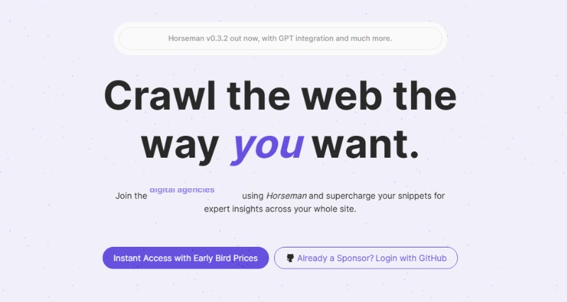 Horseman - AI Tool Preview