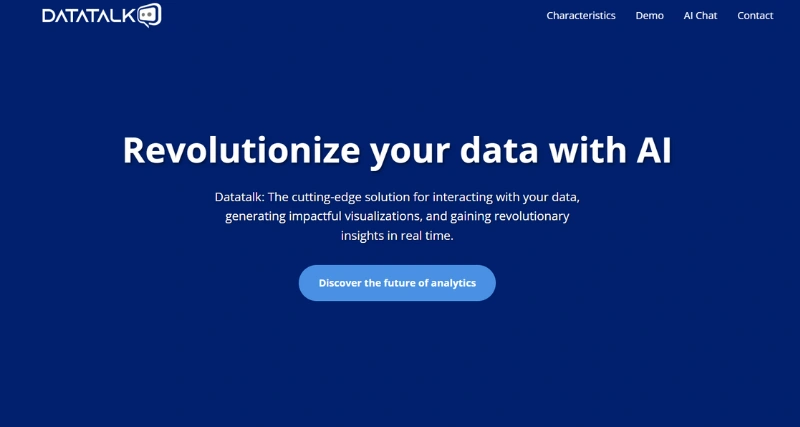DATATALK - AI Tool Preview