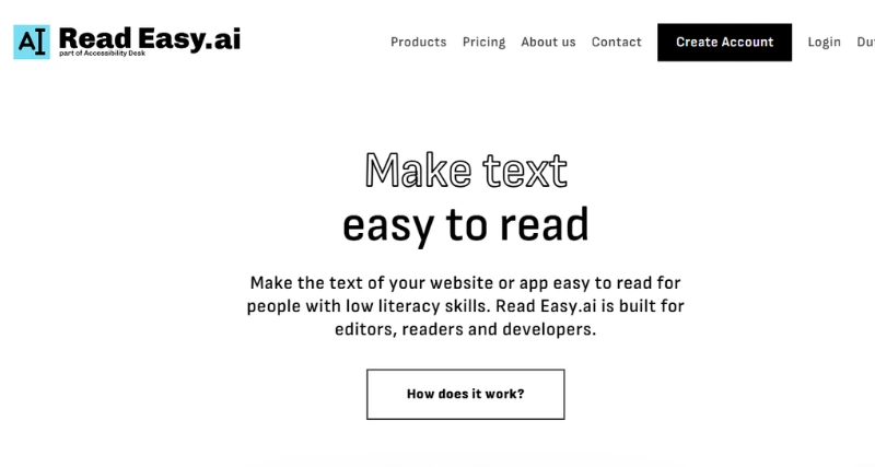 Read Easy.ai - AI Tool Preview