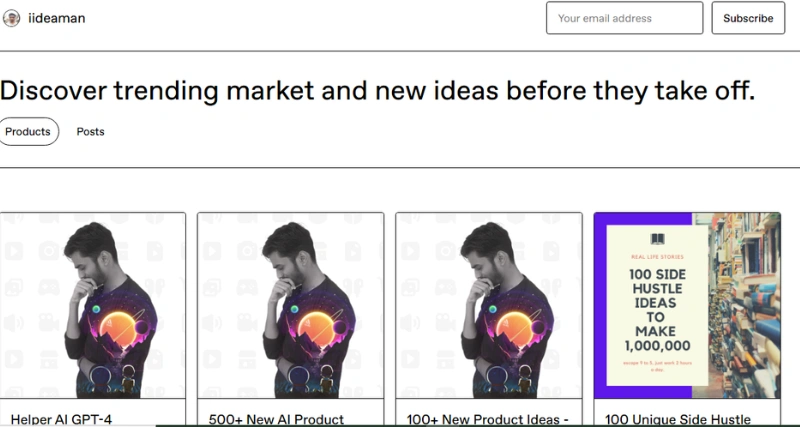 iideaman - AI Tool Preview