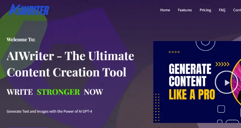 AiWriter - AI Tool Preview