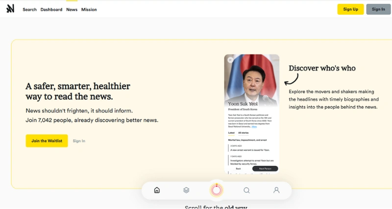 Nourish News - AI Tool Preview