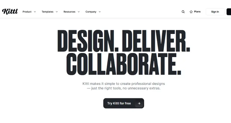 Kittl - AI Tool Preview