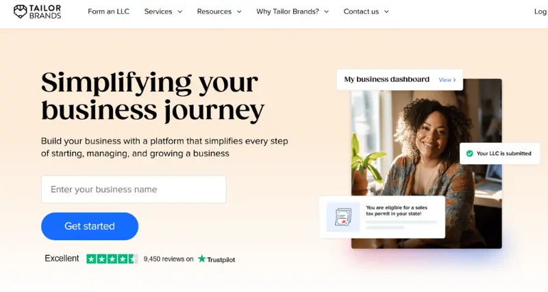 Tailor Brands - AI Tool Preview