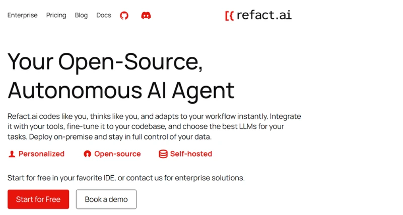 Refact AI - AI Tool Preview