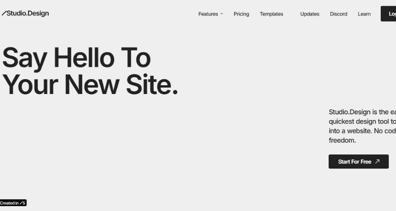 Studio.Design - AI Tool Preview