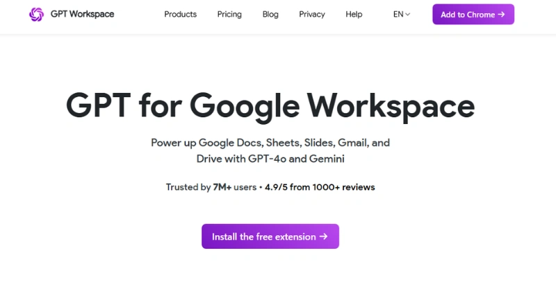 GPT Workspace - AI Tool Preview