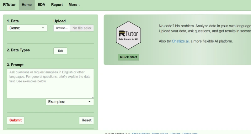 RTutor - AI Tool Preview