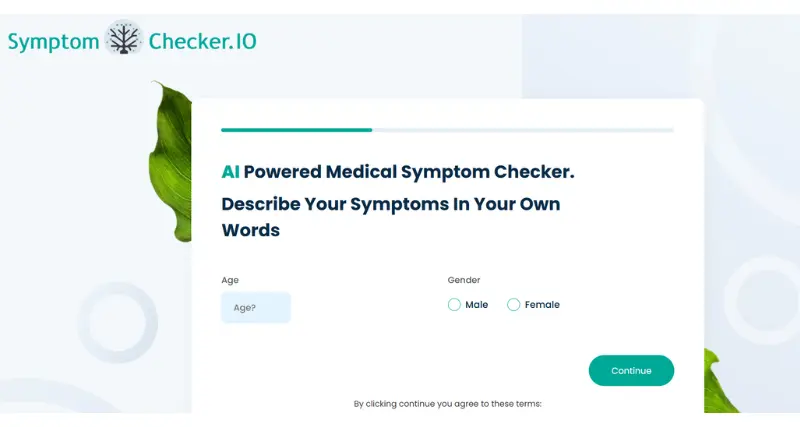 SymptomChecker.io - AI Tool Preview