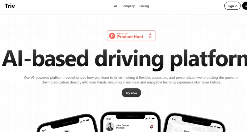 Triv - AI Tool Preview