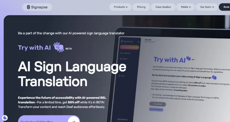 Signapse - AI Tool Preview