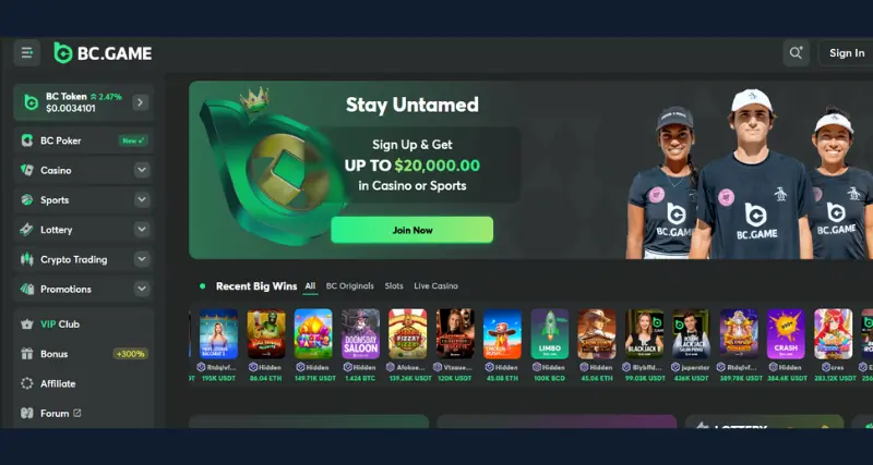 BC.GAME - AI Tool Preview