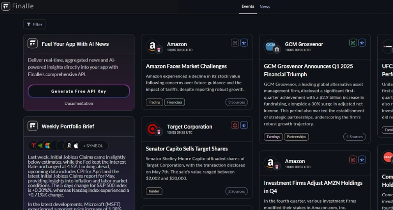 Finalle - AI Tool Preview