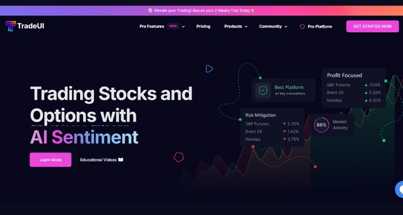 TradeUI - AI Tool Preview