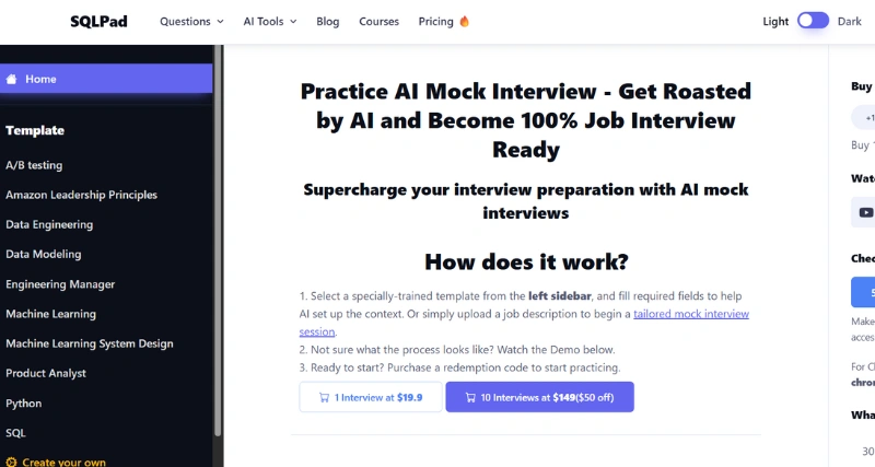 SQLPad - AI Tool Preview