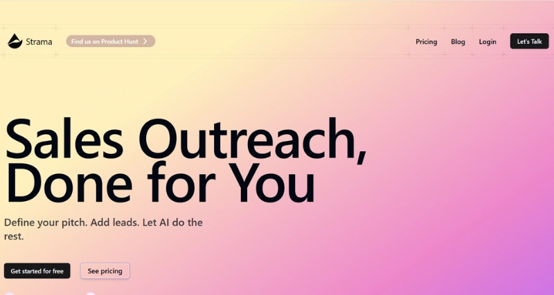 Strama - AI Tool Preview